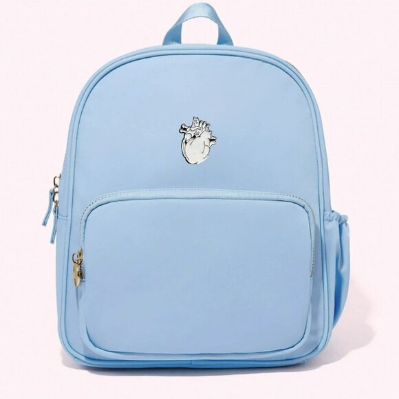 😻Cat Heart Pin Enamel Lapel Dark Punk White Black Cats Lovers Animal Broch New - Picture 4 of 8